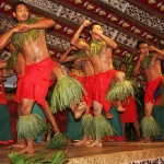 Die berühmte Cultural Show im Aggie Grey's Hotel in Apia